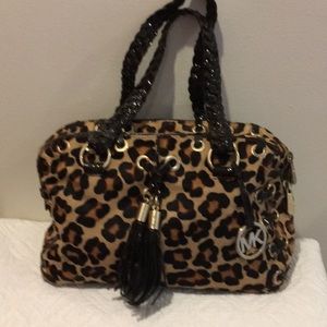 Michael Kors Cheetah Satchel
